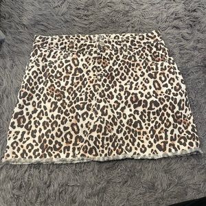 Cheetah Skirt